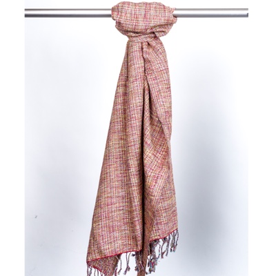 Tweedy Coral Scarf